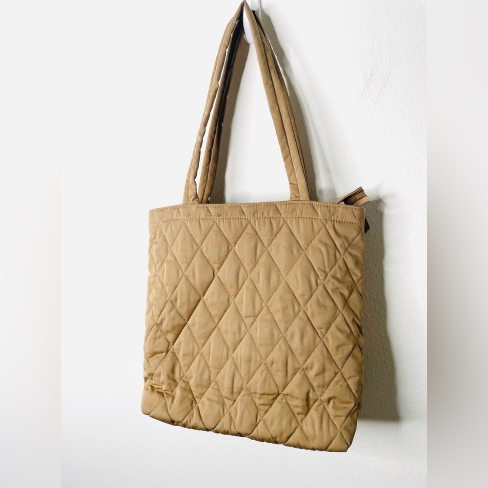 Large Vera Bradley Tote Bag - Ultra North South Tote Tiger’s Eye - Picture 8 of 8